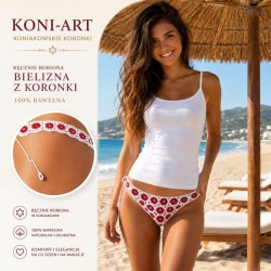 Koronkowe Figi i Stringi Koniakowskie Koni-art 12
